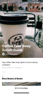 Tipp: Instagram Guide erstellen Schweiz